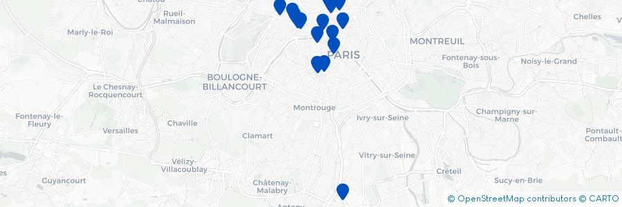 Carte des lieux de Joe J