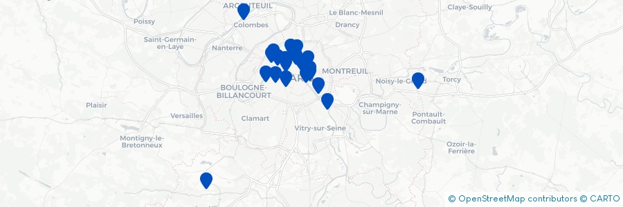 Carte des lieux de Kevin H