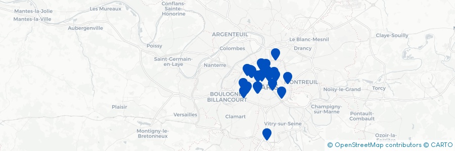 Carte des lieux de Caroline C
