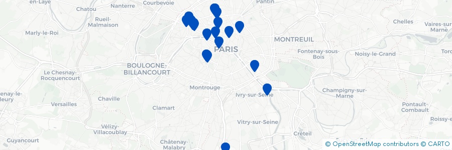 Carte des lieux de Max C