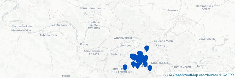 Carte des lieux de Clément L