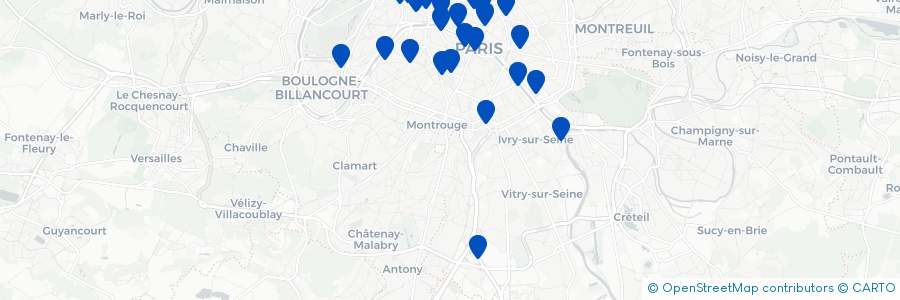 Carte des lieux de Robin W
