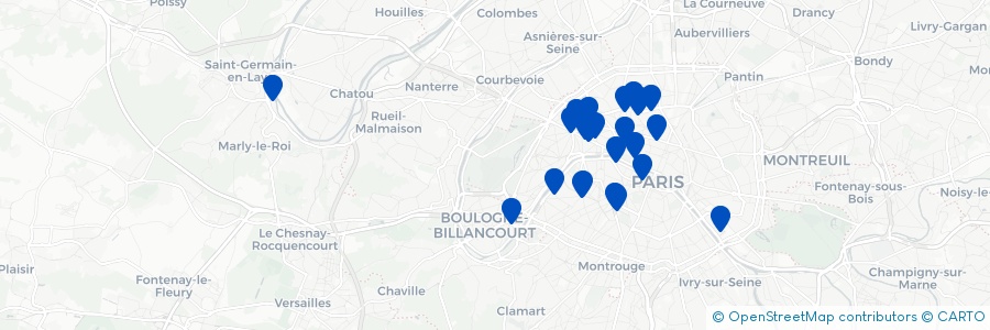 Carte des lieux de Matt C