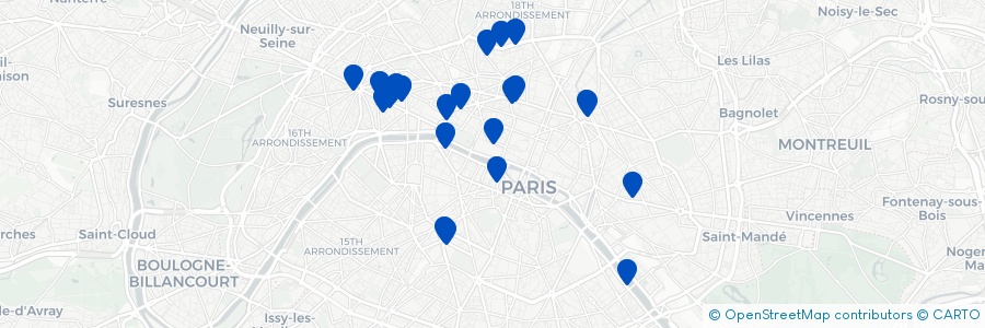 Carte des lieux de Denis B